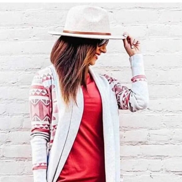 Fall Fedora Hat With Belt - Picture 3 of 3